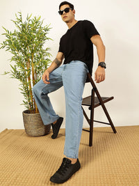Thomas Scott Men Smart Relaxed Fit Baggy Jeans