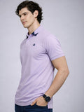 T-shirt Kolar Polo Logo Jenama ADRO Lelaki