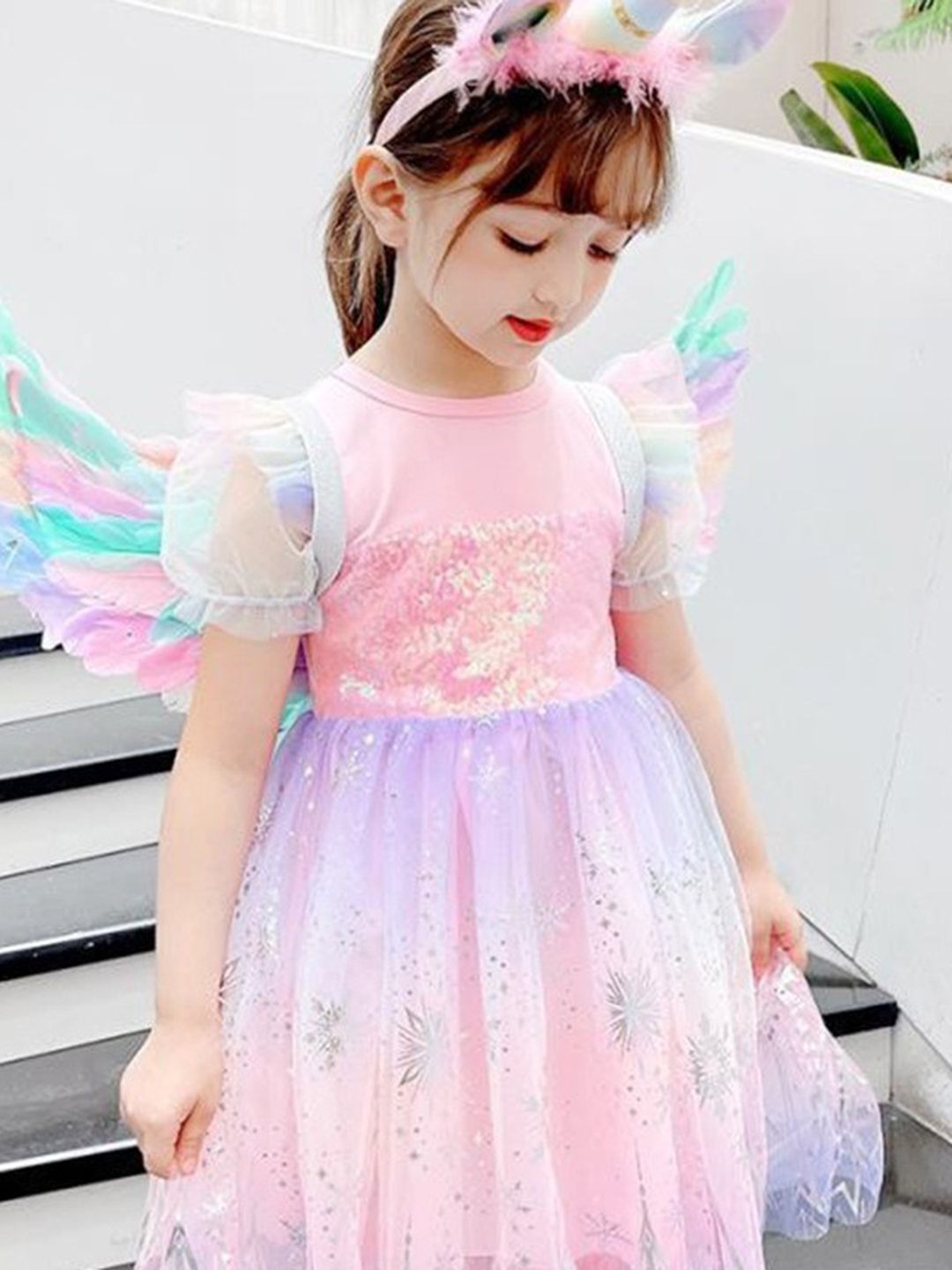 YK Fit & Flare Dress
