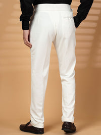 Seluar Formal Formal Lycra Putih KLOTTHE Lelaki