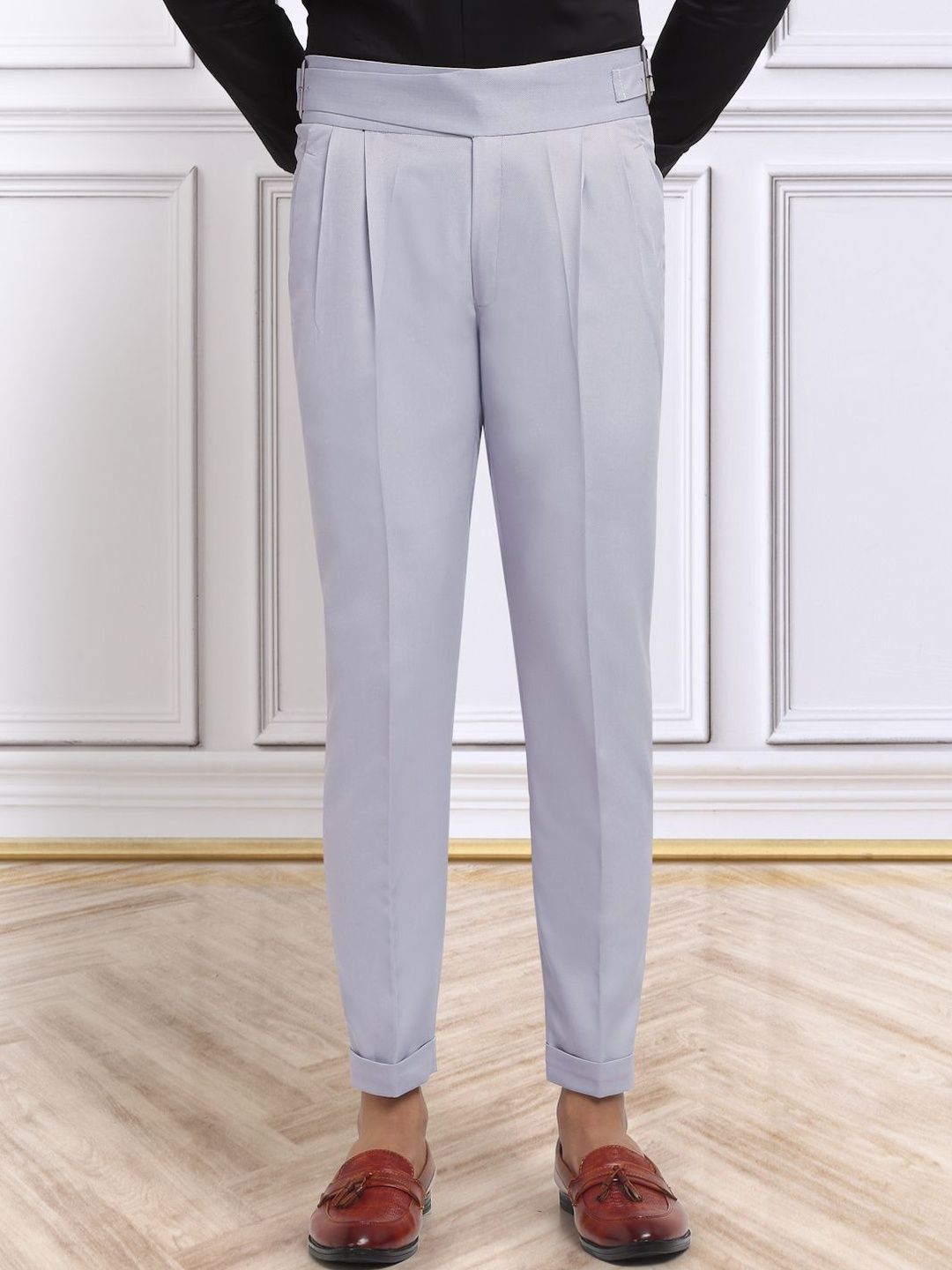 Moda Rapido Men Slim Fit Easy Wash Trousers