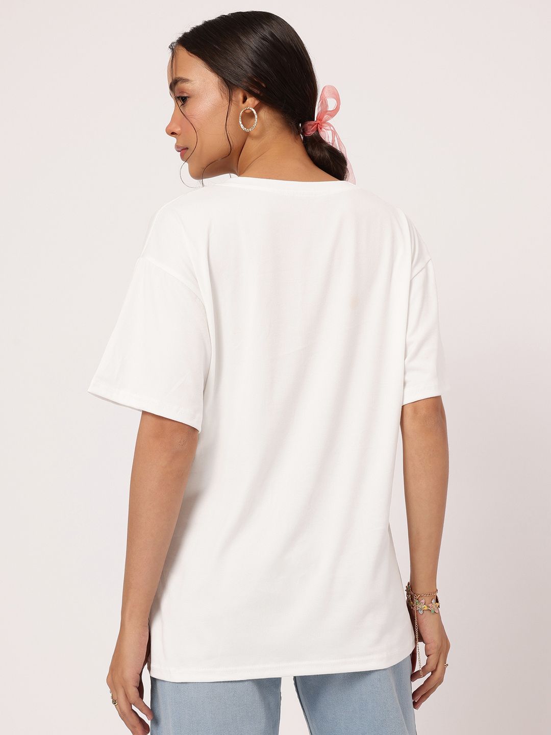 DressBerry Laid-Back CozyCore Graphic Printed Relax Tee