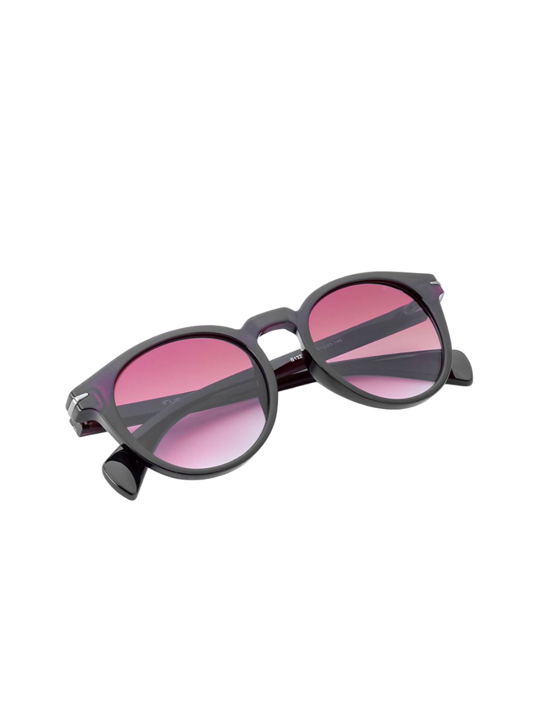 IRUS by IDEE Men Round Sunglasses with UV Protected Lens IRS1323C2SG