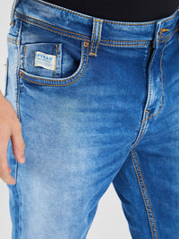 SPYKAR Men Skinny Fit Low-Rise Light Fade Stretchable Jeans