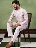 SOJANYA Men Embroidered Thread Work Kurta