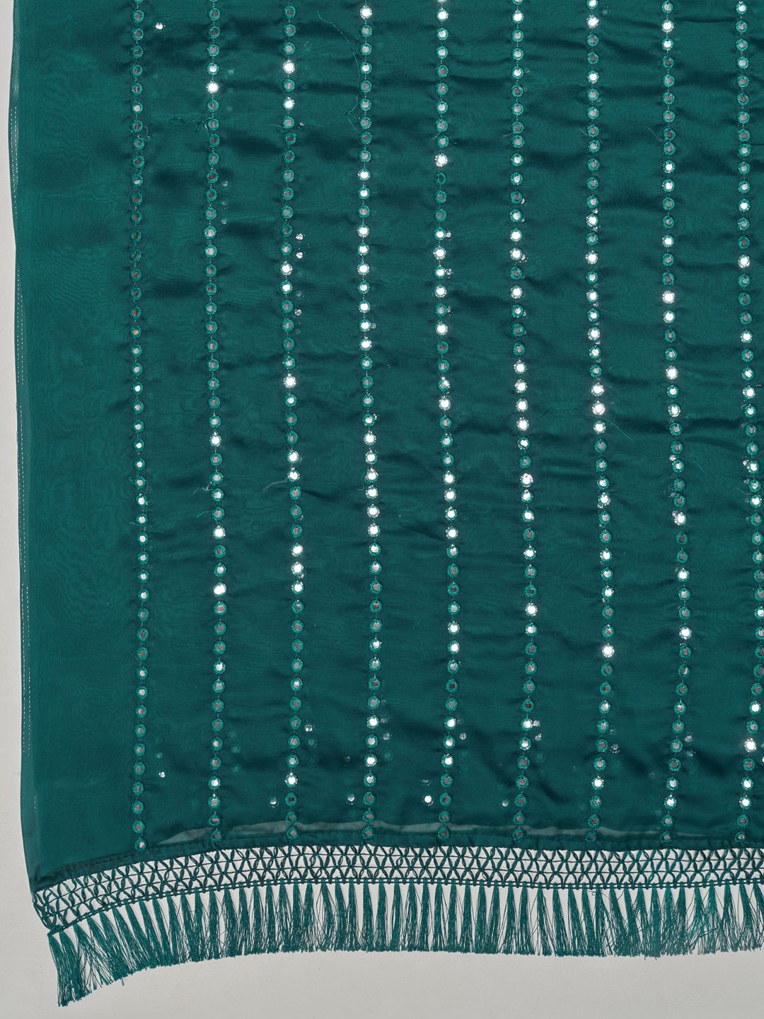 KALINI Embellished Mirror Work Saree