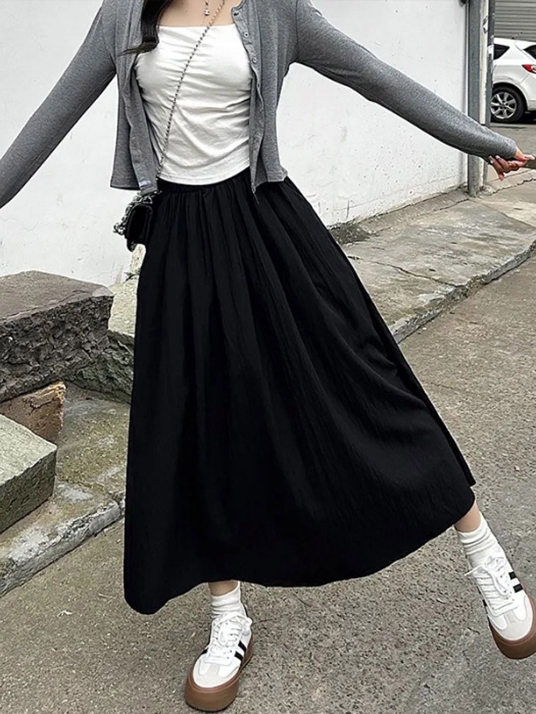 DressBerry A-Line Maxi Skirt