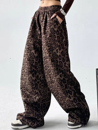 DressBerry Women Animal Printed Parallel Trousers