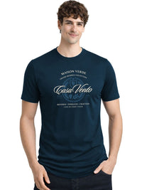 ADRO Men Typography Printed T-shirt