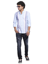 Being Human Men Classic Opaque Striped Casual Shirt