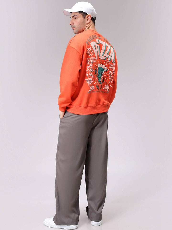 The Indian Garage Co Men Typography Printed Sweatshirt