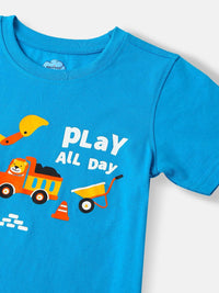 Nauti Nati Boys 2 Printed Bio Finish T-shirt