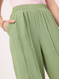 DressBerry Women Timeless Tailoring Pleated Trousers