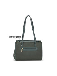 Metro Women Textured Structured Shoulder Bag