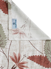 KLOTTHE Cadar Bujang Kapas Bunga Beige