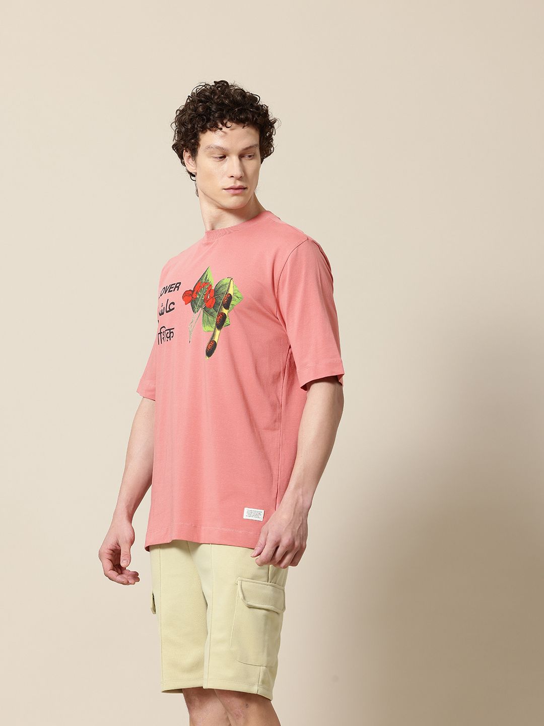 Mr Bowerbird Ashiq Printed Oversized T-shirt