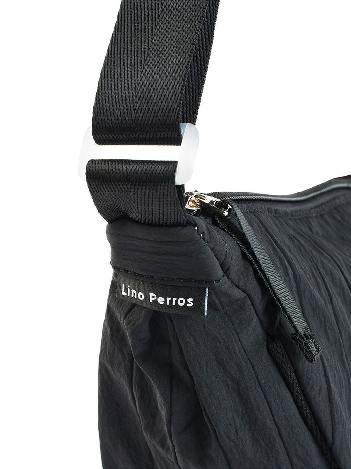 Lino Perros Unisex Textured Structured Sling Bag