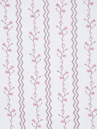 Myntra Elegant Homes White & Pink Floral 400 TC Cadar dengan 2 Sarung Bantal