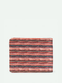ZOUK Men Striped Leather Classic Sleek - Goan Waves Two Fold Wallet
