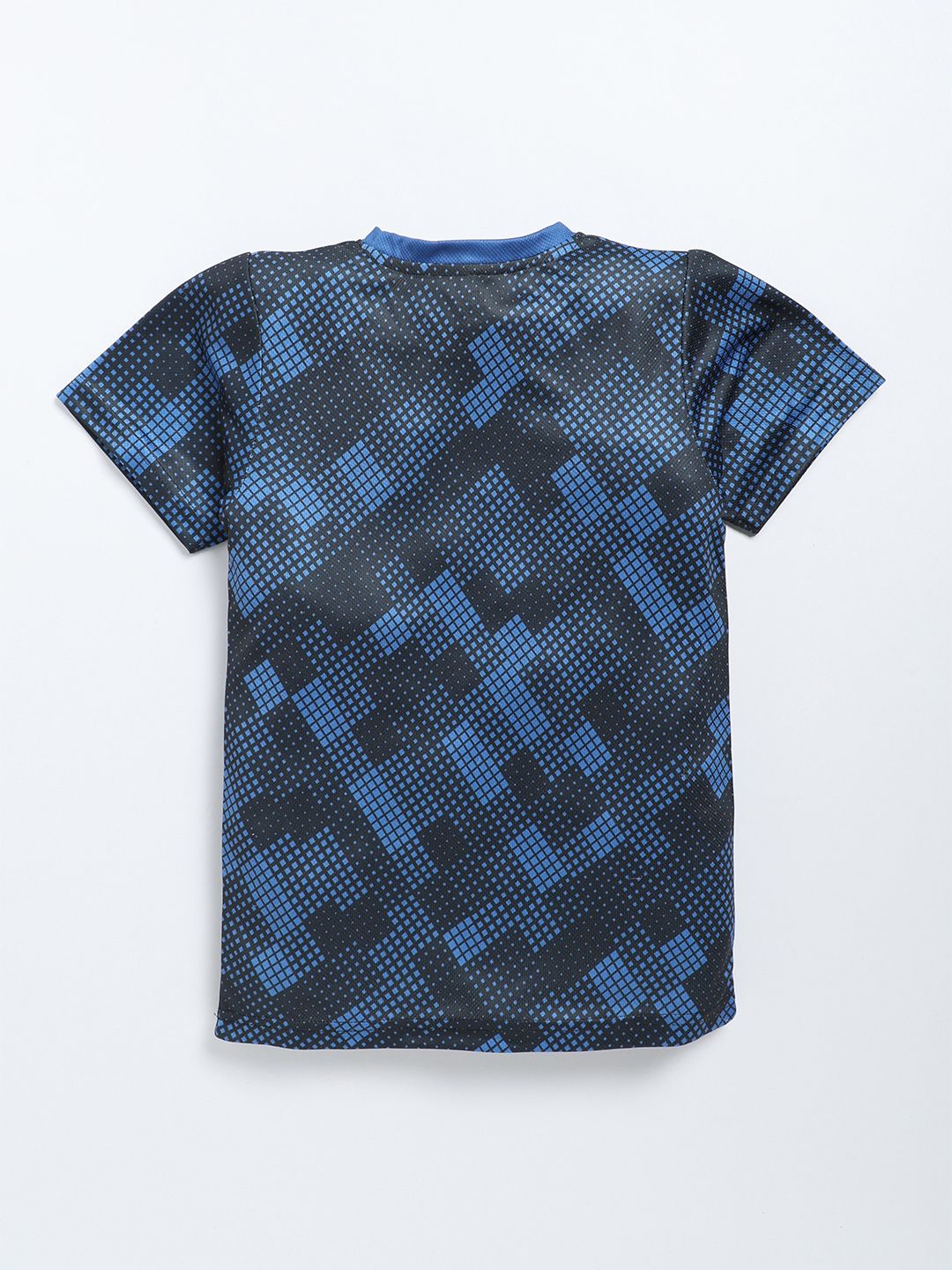 HRX by Hrithik Roshan Boys Checked Geometric T-shirt