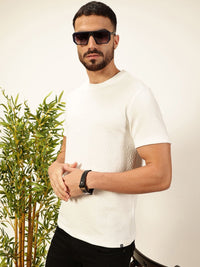 Thomas Scott Men Anti Odour Solid Round Neck T-shirt