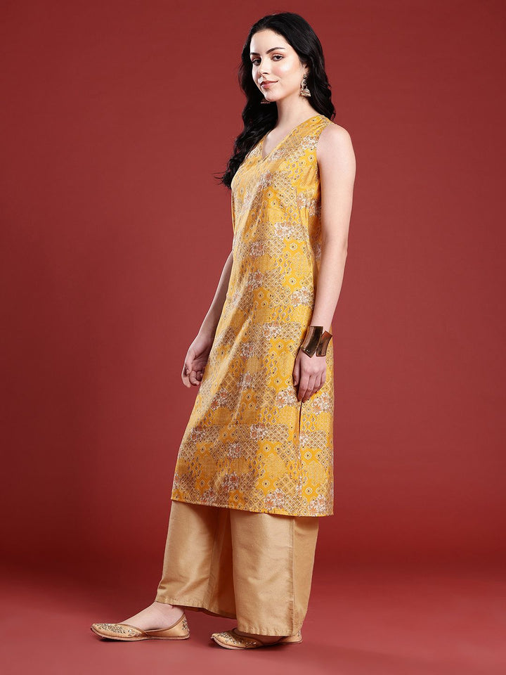 Anouk Printed Straight Kurta