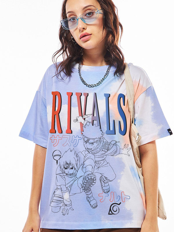 Bewakoof Graphic Printed Round Neck Pure Cotton Oversized T-shirt