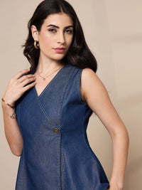 SASSAFRAS worklyf  Pure Cotton Sleeveless Vest Top & Trouser