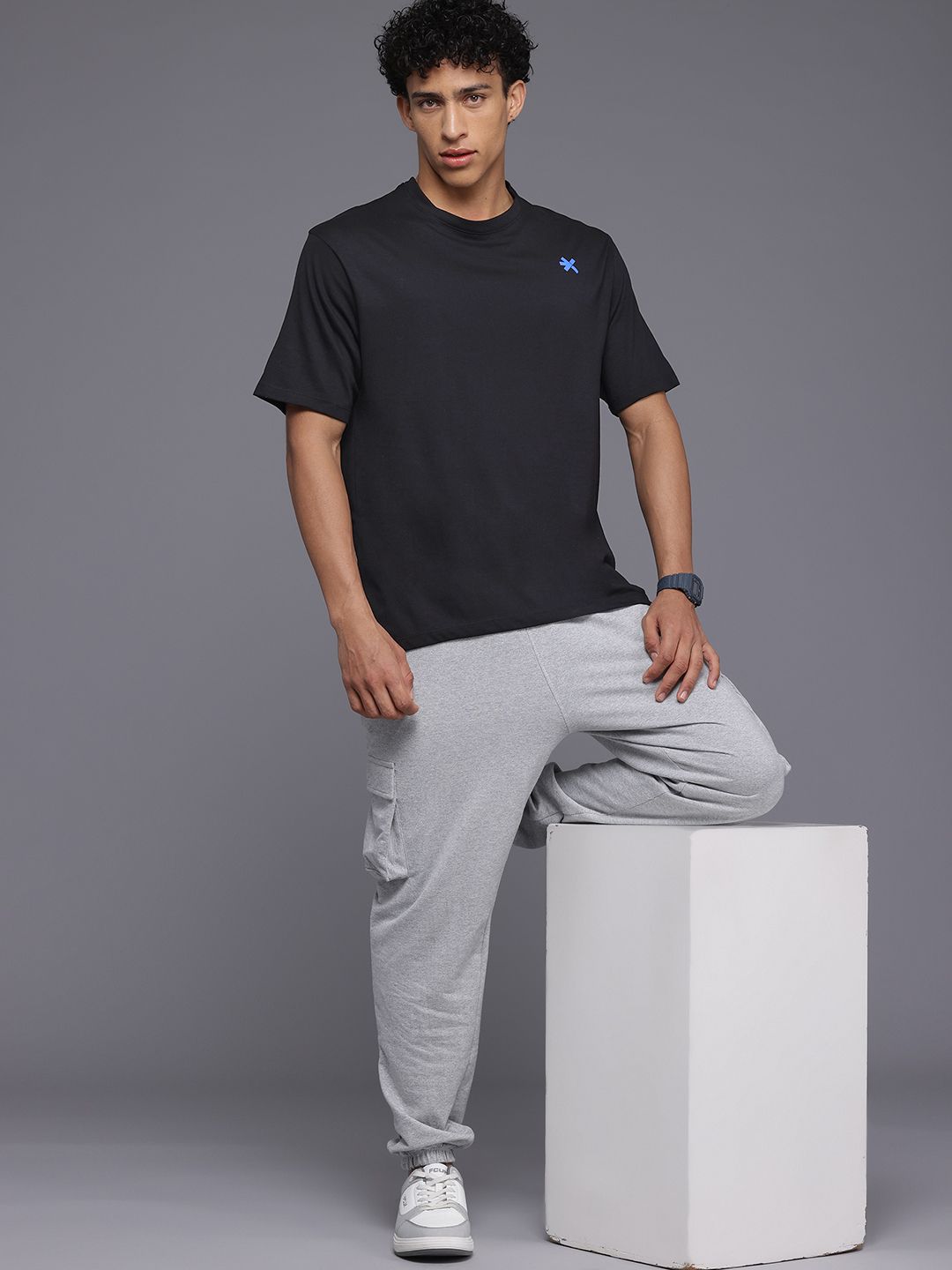 HRX by Hrithik Roshan Men Typography Printed T-shirt