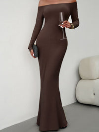 all about you Off-Shoulder Maxi Dress