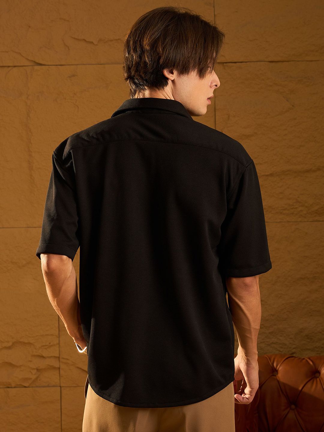 DENNISON Double Pocket Oversized Casual Shirt