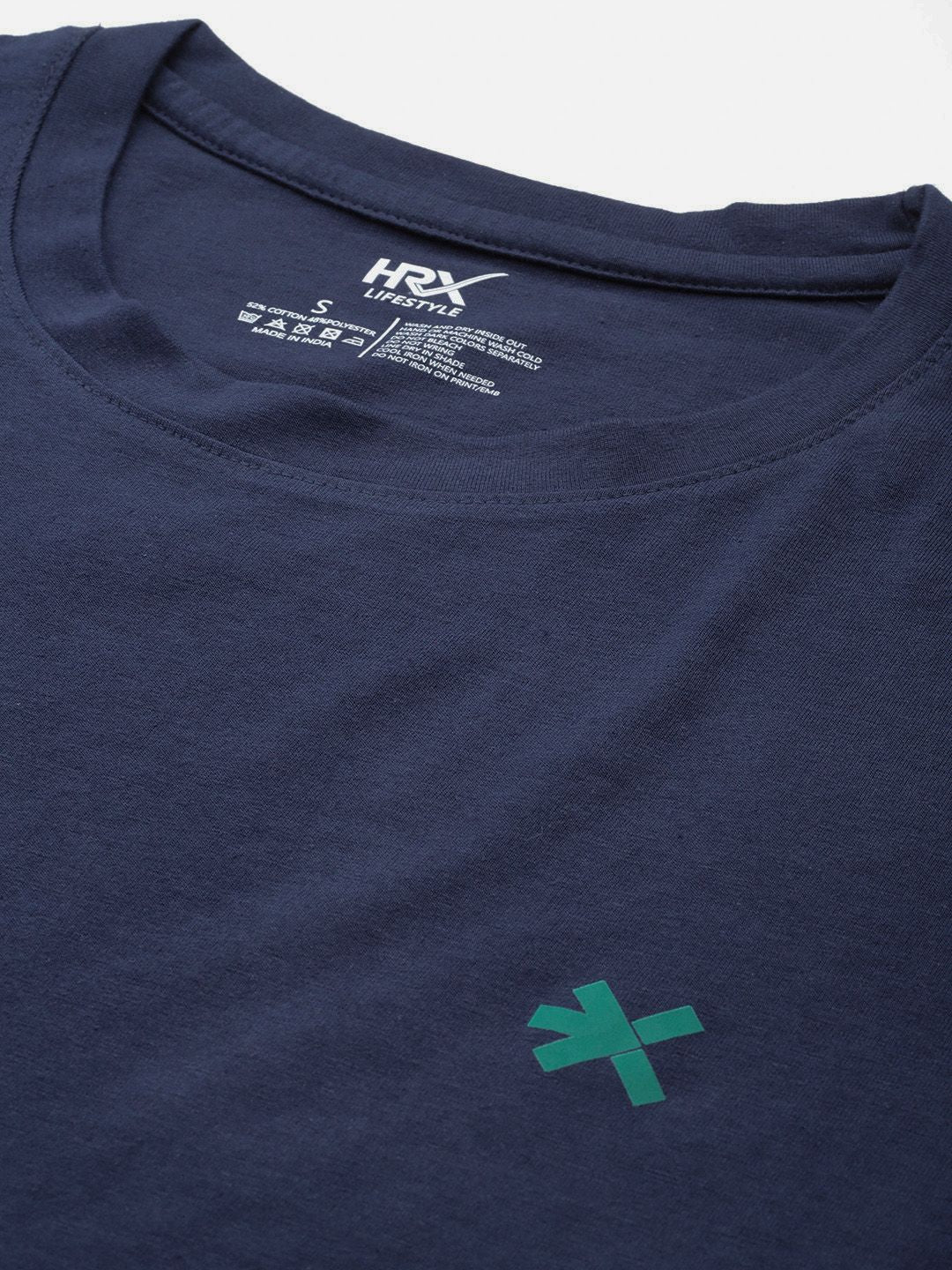 HRX by Hrithik Roshan Typography Printed Short Sleeves T-shirt
