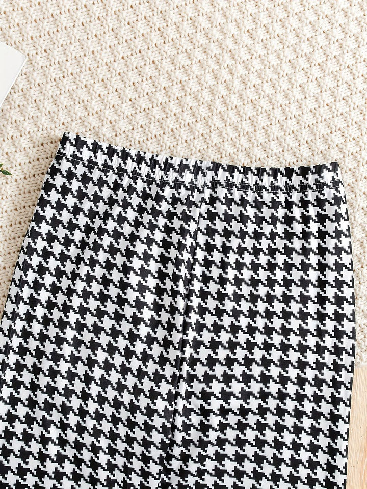 YK Girls Polka Dot Smart Slim Fit Chinos Trousers