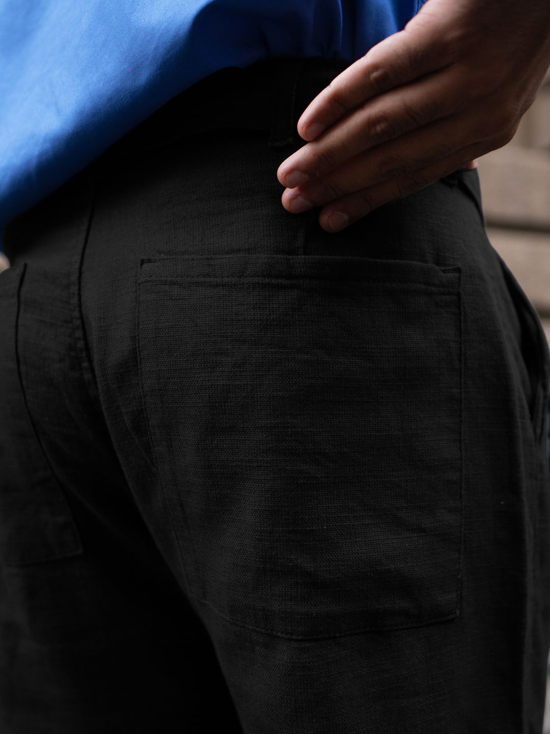 Powerlook Cotton Pant With Belt