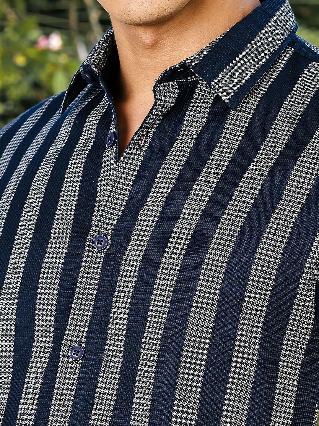Thomas Scott Striped Premium Slim Fit Casual Shirt