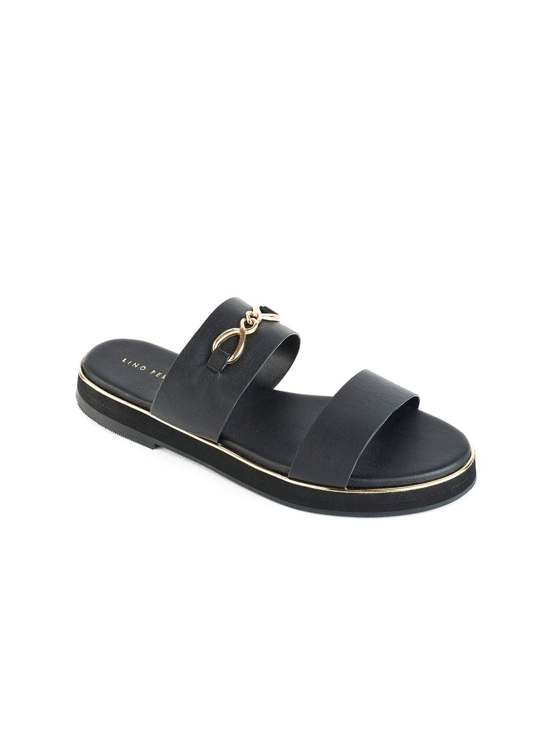 Lino Perros Women Open Toe Flats with Buckles