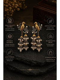 PANASH Animal Shaped Jhumkas Earrings