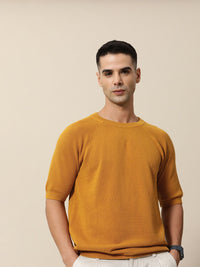 Mr Bowerbird Pure Cotton Solid Casual T-shirt