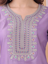 KALINI Women Floral Embroidered Kurta with Trousers & Dupatta