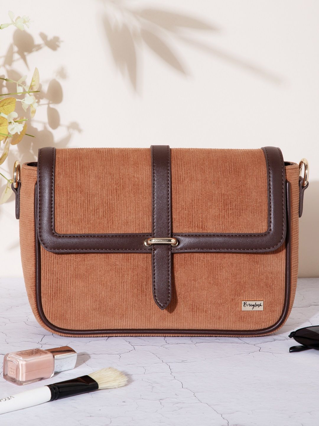 Berrylush Structured Sling Bag