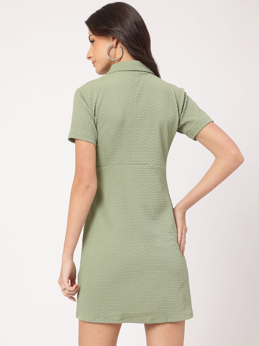 DressBerry Softly Structured Self-Designed Mini T-shirt Dress