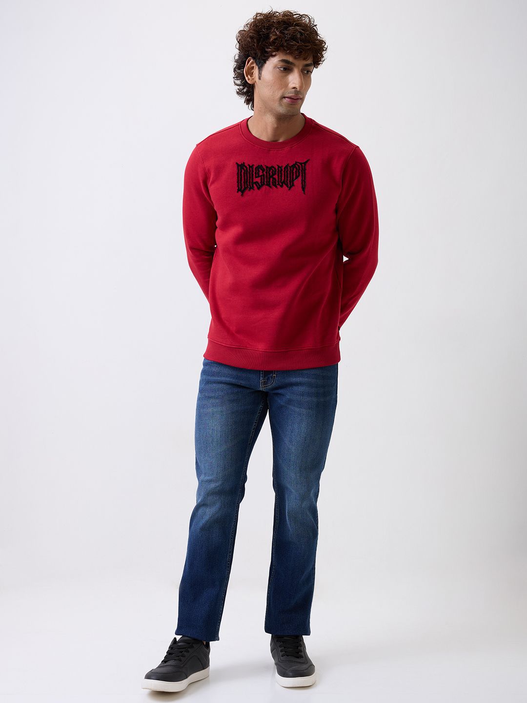 SPYKAR Men Printed Sweatshirt
