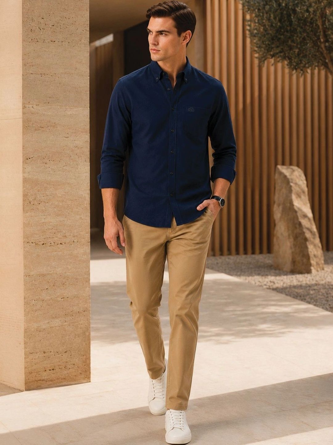 ADRO Men Standard Casual Shirt