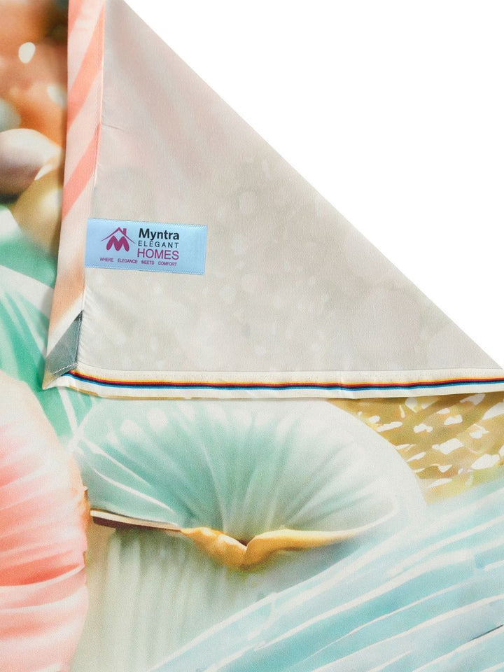 Myntra Elegant Homes Multicoloured 300 TC King Bedsheet with 2 Pillow Covers