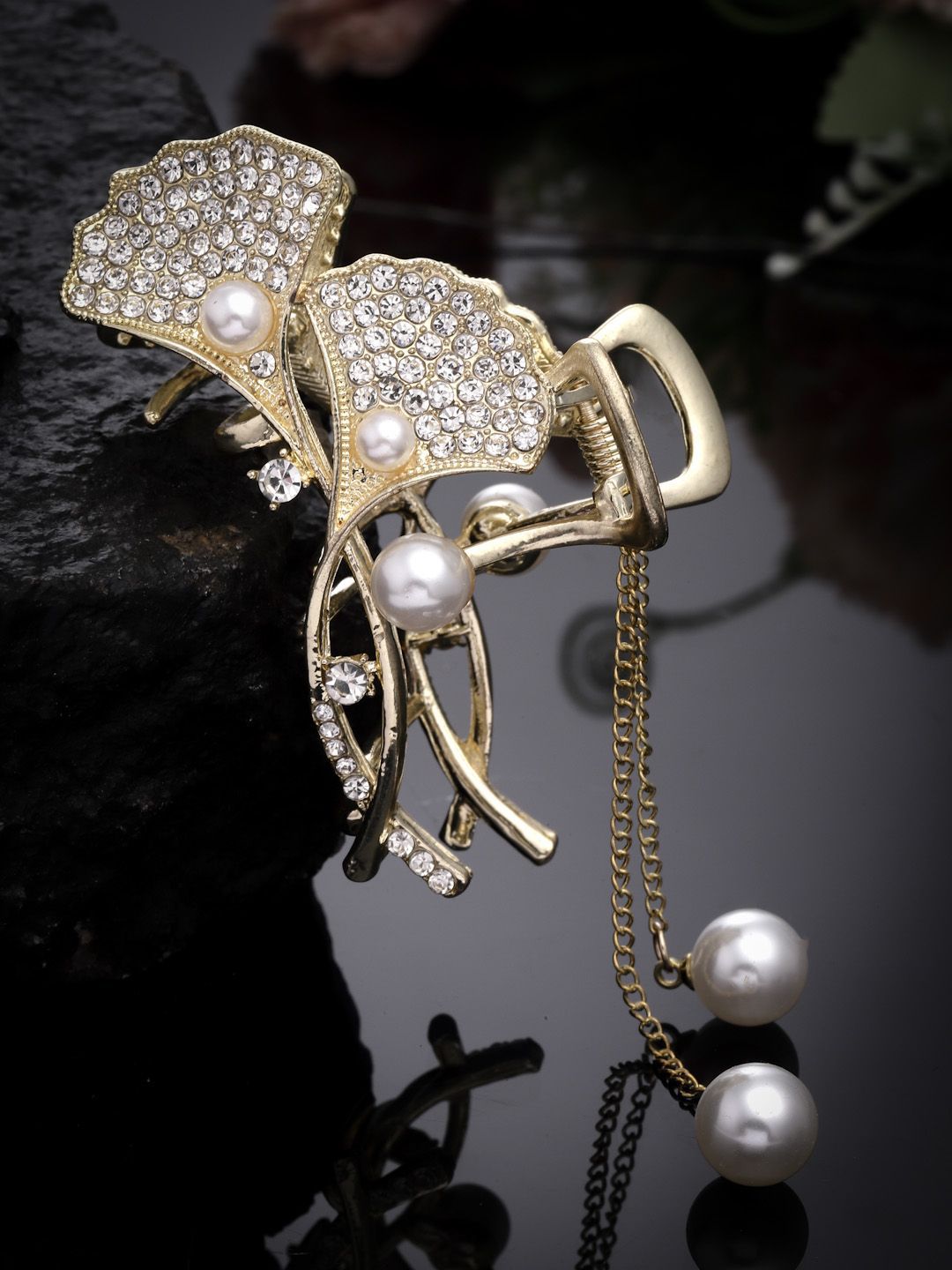 PANASH Women Embellished Claw Clip