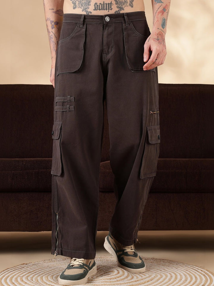 Eszett Men Easy Wash Cargos Seluar