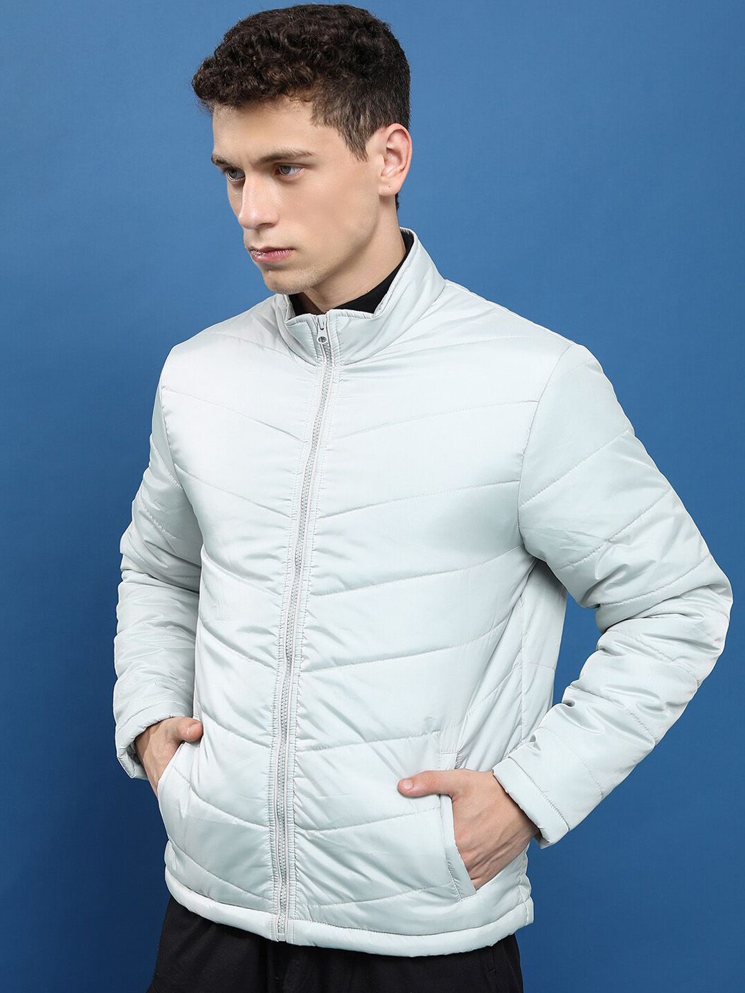 HIGHLANDER Stand Collar Padded Jacket