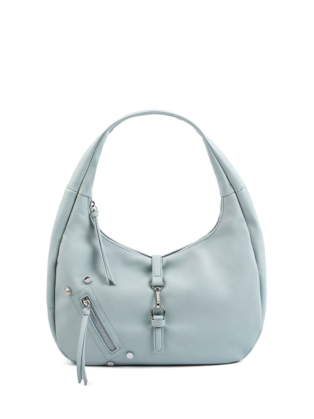 Lino Perros Women Textured Half Moon Handheld Bag