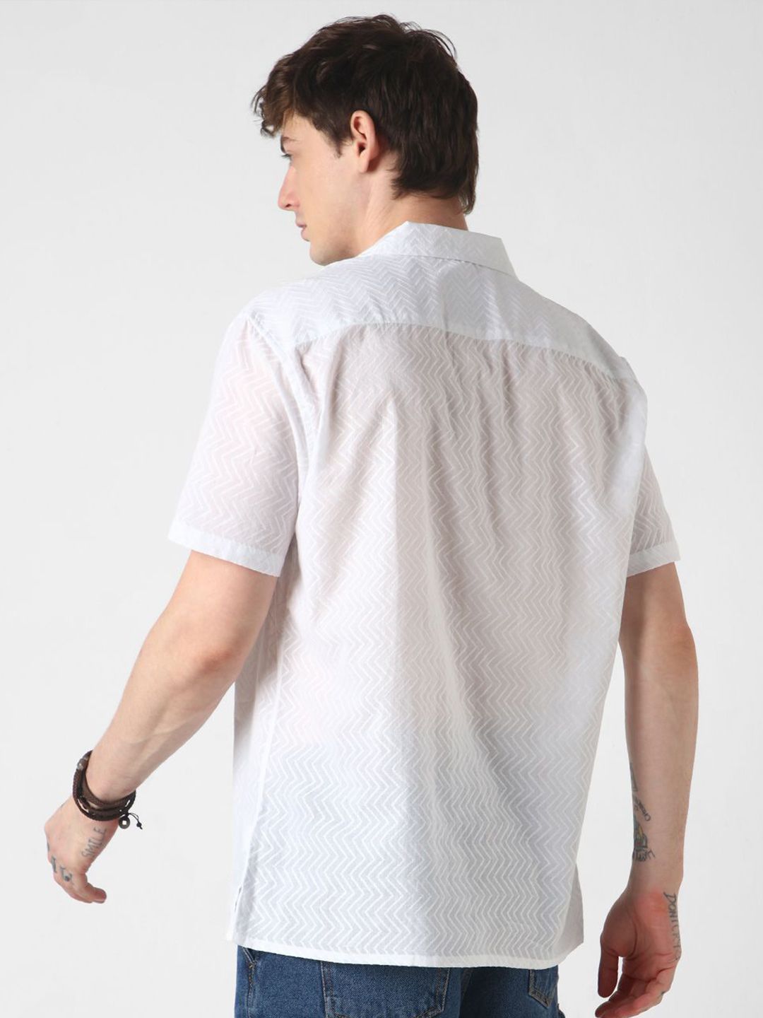 VASTRADO Men Classic Opaque Casual Shirt