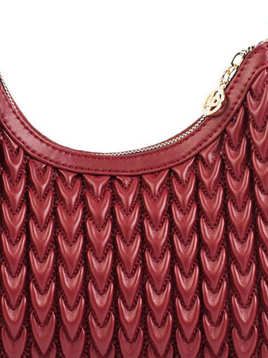 Lino Perros Women Textured Structured Handheld Bag